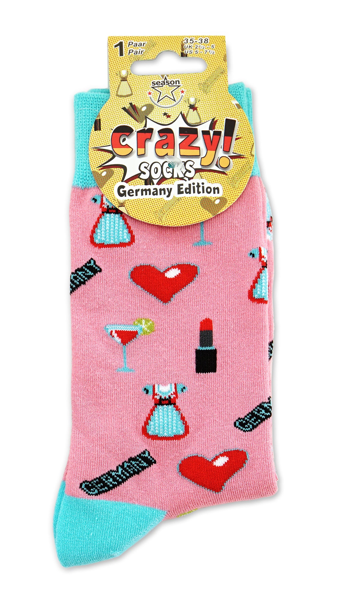 Crazy Socks Lady GERMANY