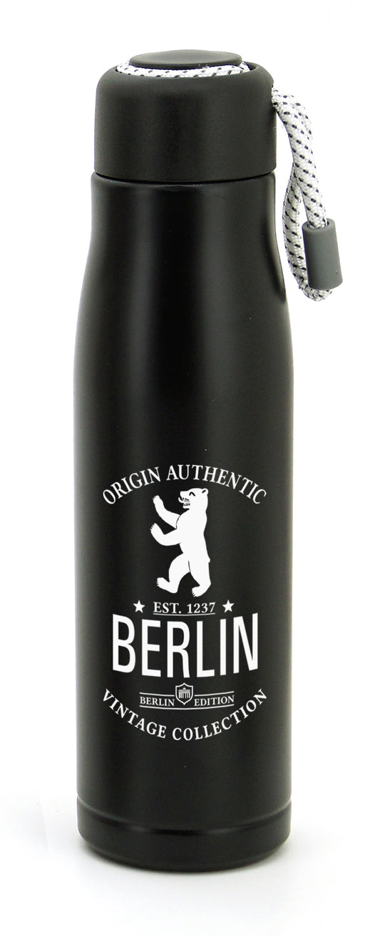 Thermo-Flasche GER schwarz