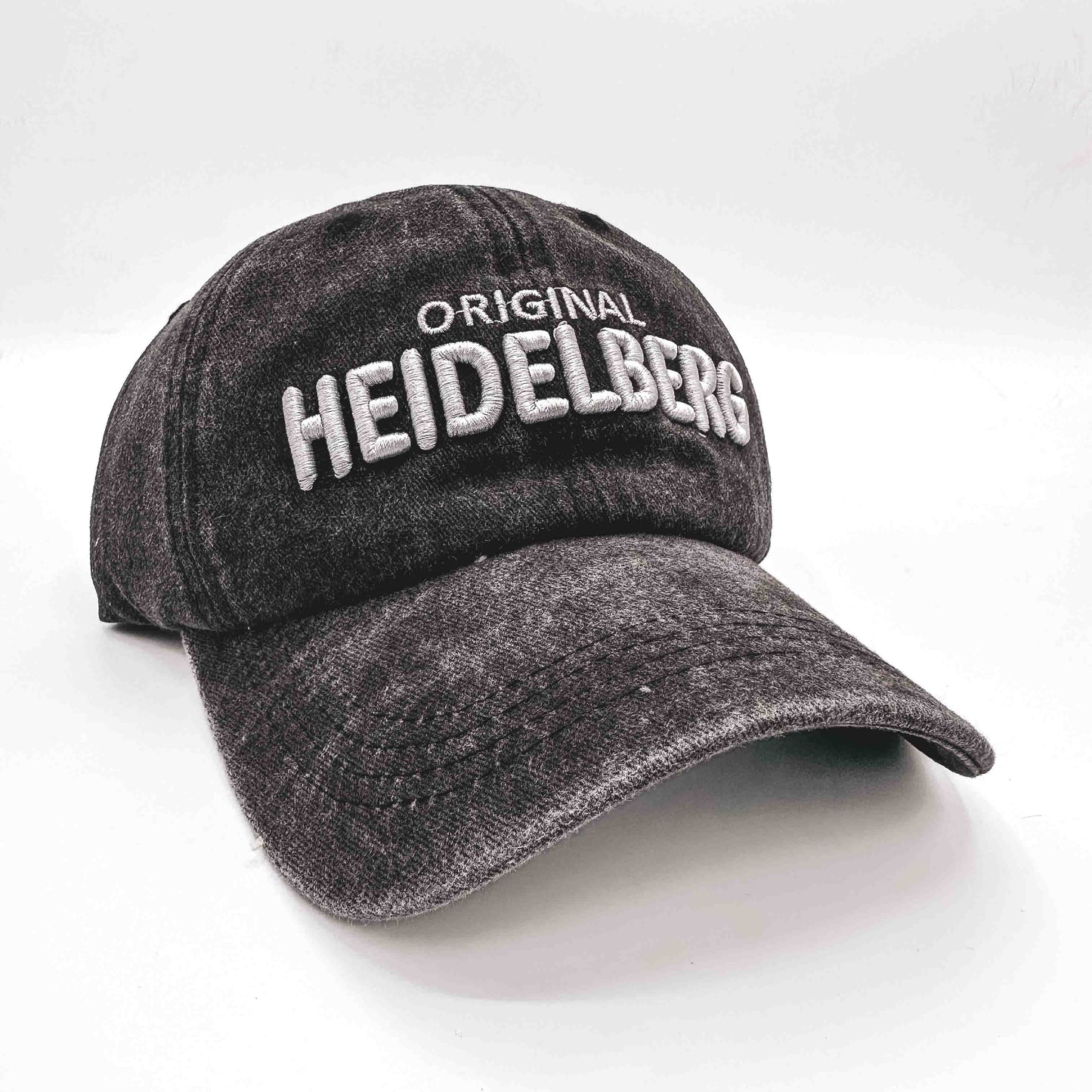 Basecap Heidelberg Original – Schwarz/Weiß