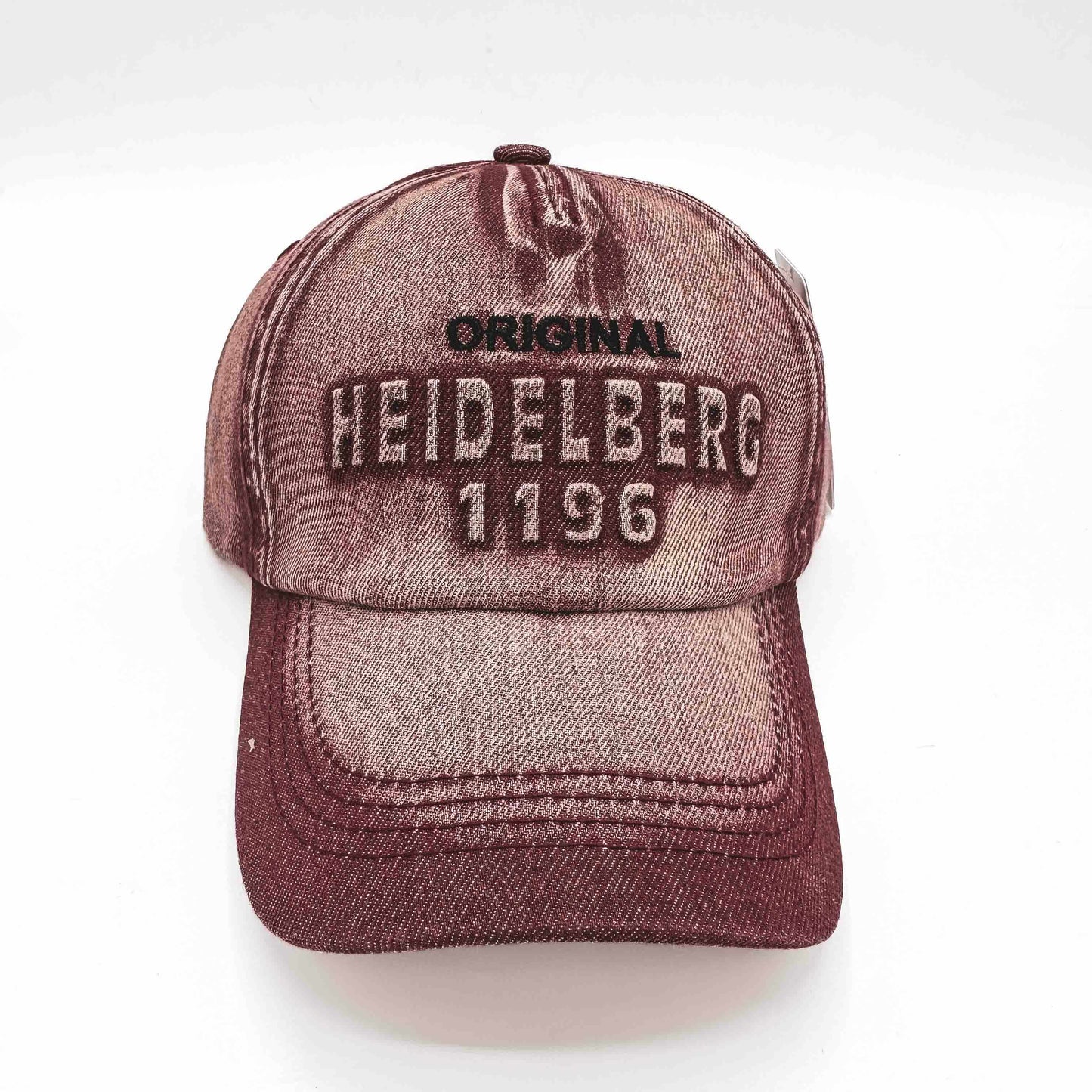 Basecap Heidelberg Classic – Bordeaux Denim