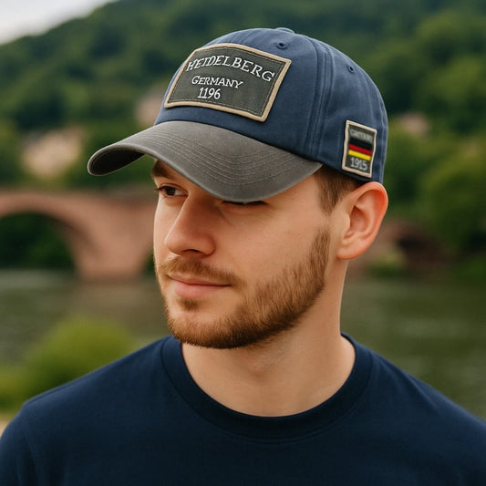 Basecap Heidelberg Heritage – Blau/Grau