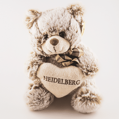 Bär "Hanni Heidelberg" in drei Farbvatianten: grau