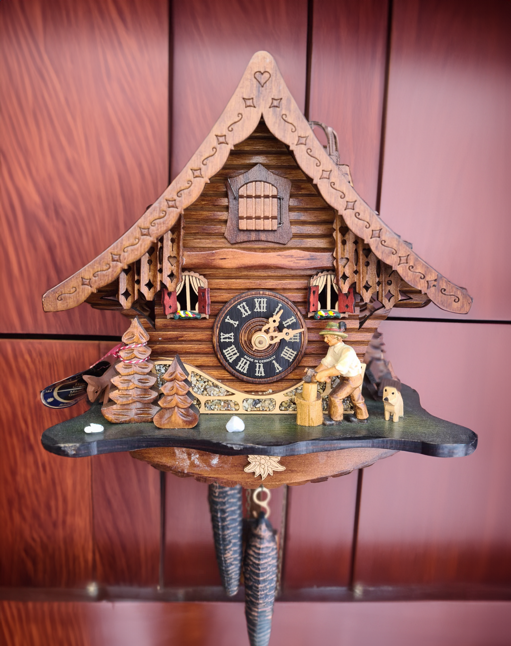 Mechanische Kuckucksuhr