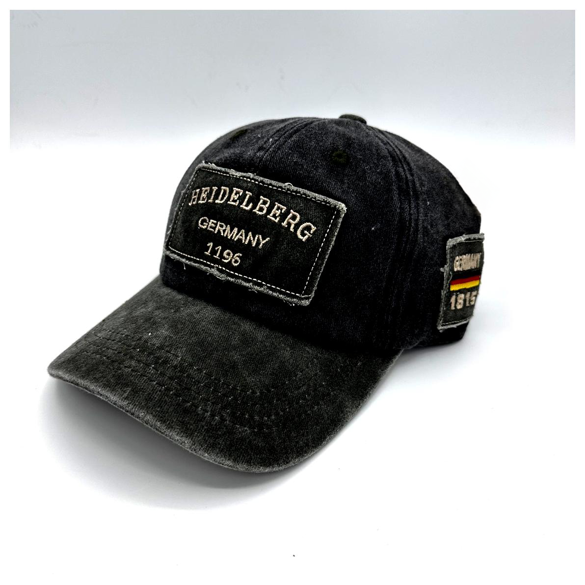 Basecap Heidelberg Heritage – Anthrazit/Beige