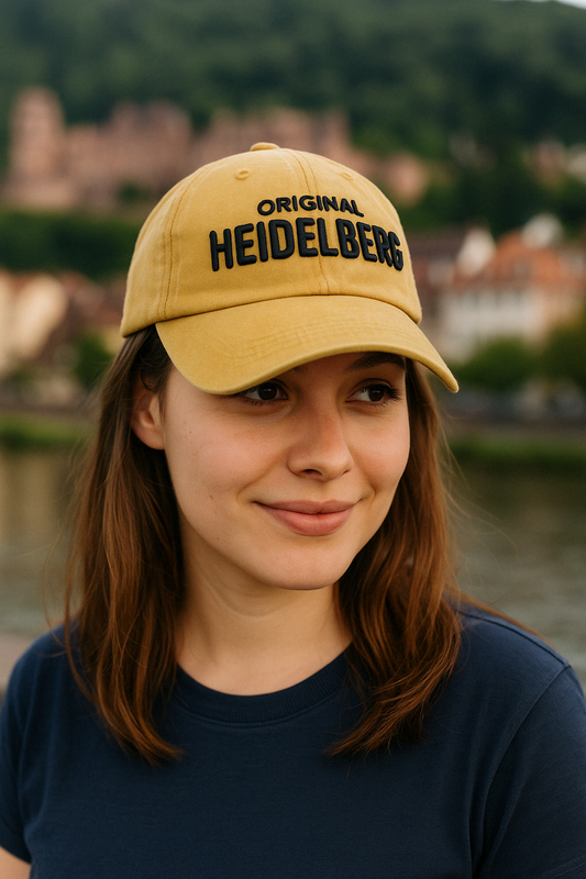 Basecap Heidelberg Original – Gelb/Schwarz