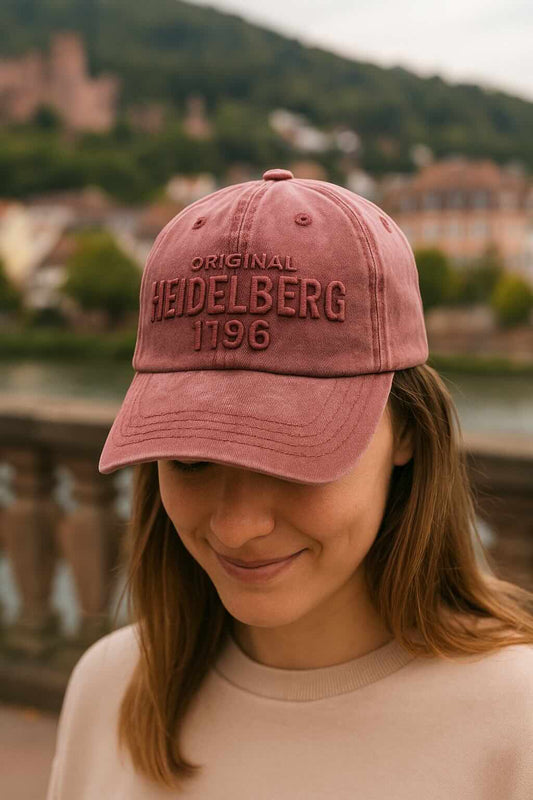 Basecap Heidelberg Classic – Bordeaux Denim