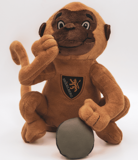 Heidelberger Brückenaffe - das Original von der alten Brücke