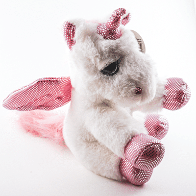 Kleines Einhorn "Greta" mit Flügeln