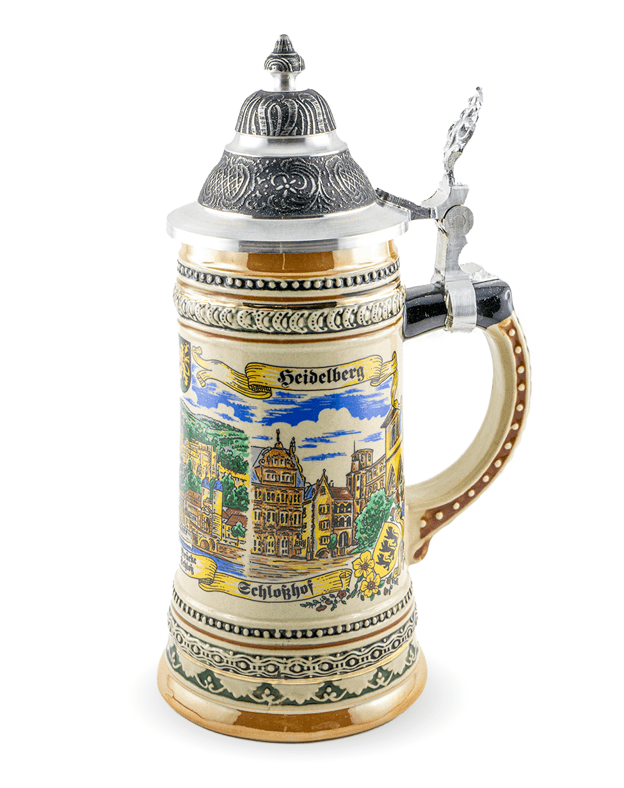 Bierkrug Gutsherren Deutschland/Heidelberg - 0,4L (Schieche)