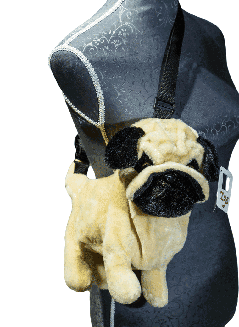 Umhängetasche für Kinder Mops "Bobby"