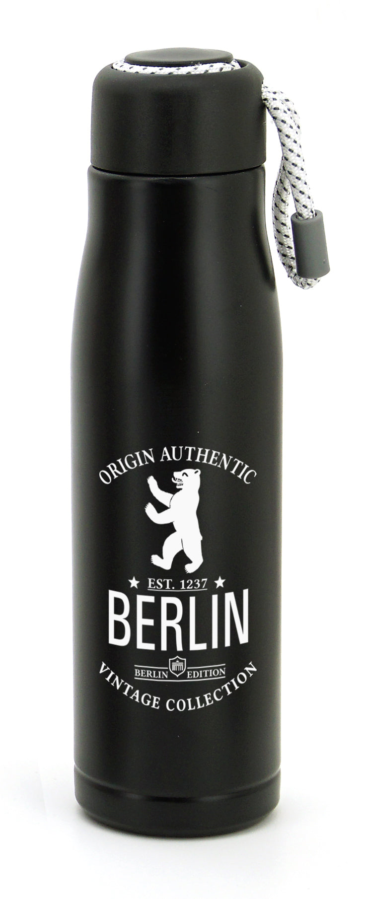 Thermo-Flasche GER schwarz