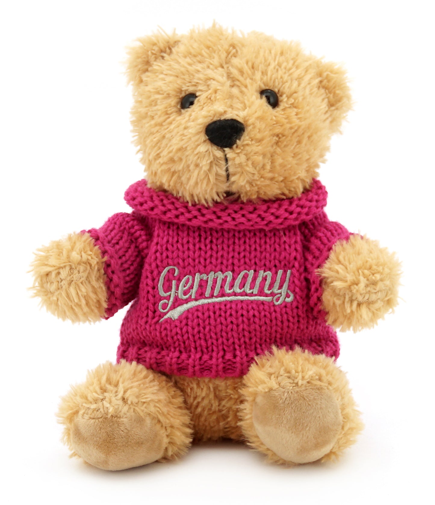 Plüschbär GER pink/grau