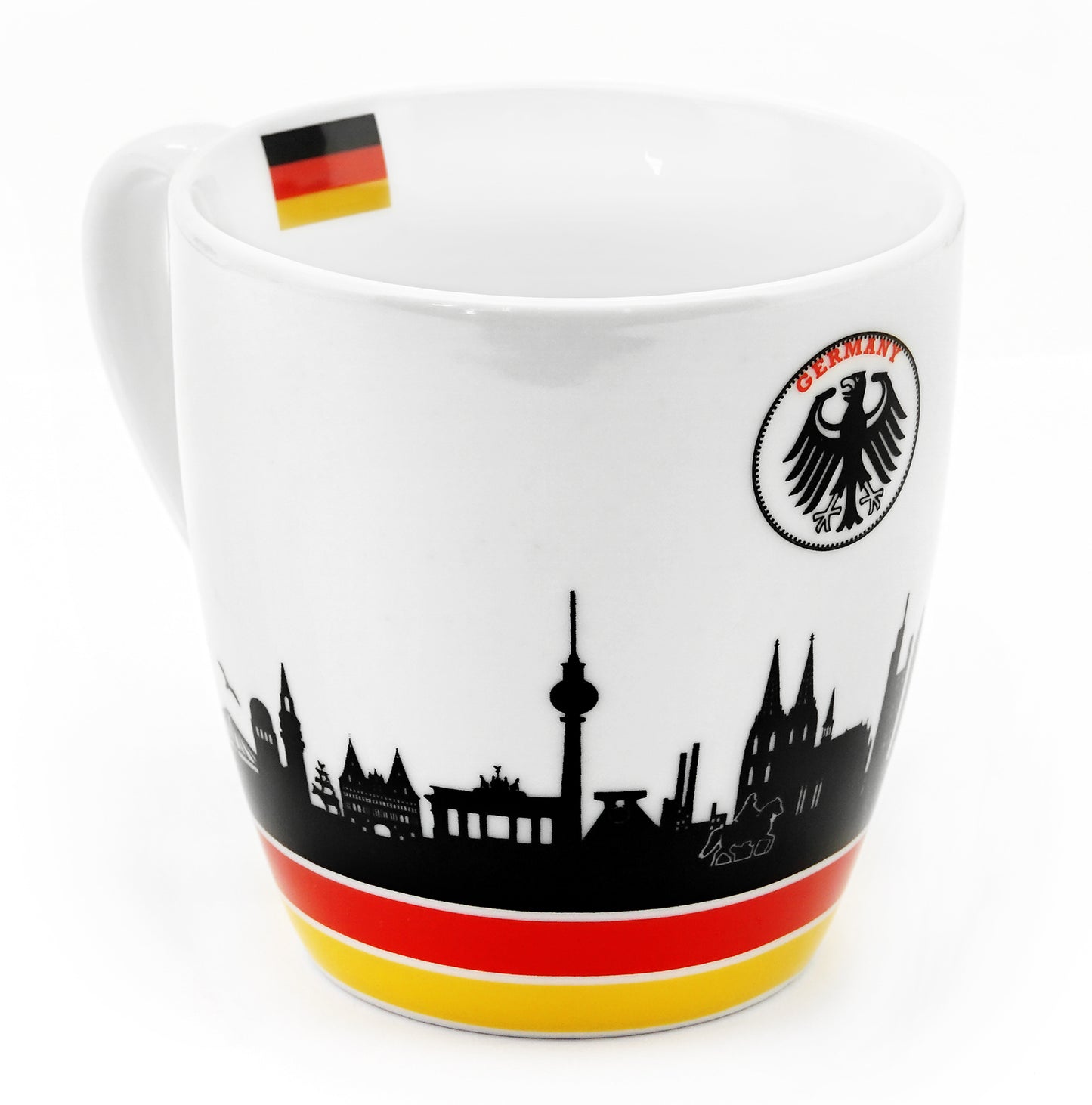 Tasse Germany Wappen weiß