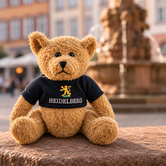 Bär "Harry Heidelberg" - mit blauem Pulli